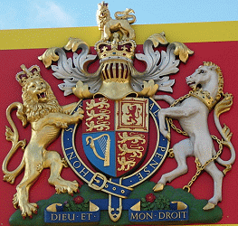Den kungliga brittiska vapenskölden Den kungliga brittiska vapenskölden